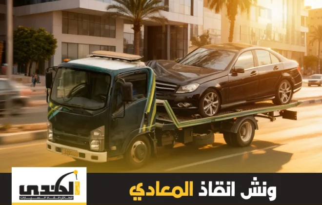 ونش إنقاذ المعادي